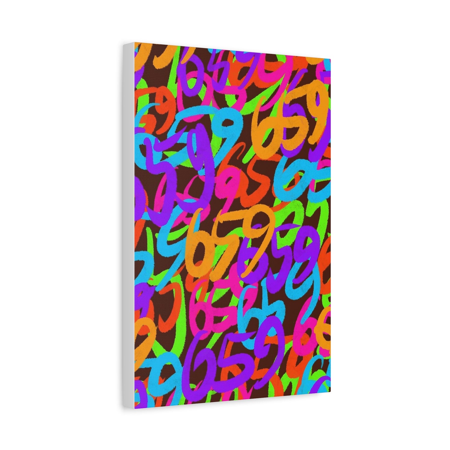659 Graffiti Matte Canvas, Stretched, 1.25"