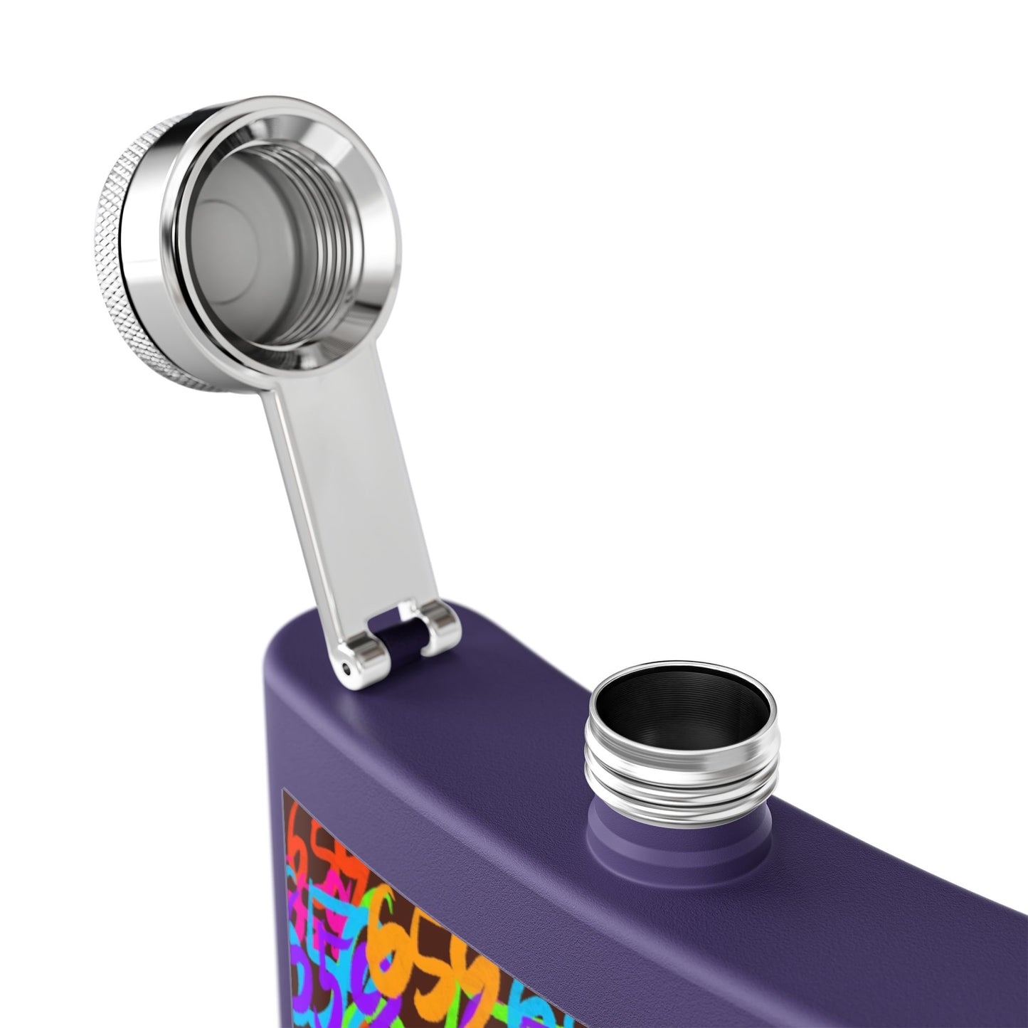 659 Graffiti Stainless Steel Flask, 6oz