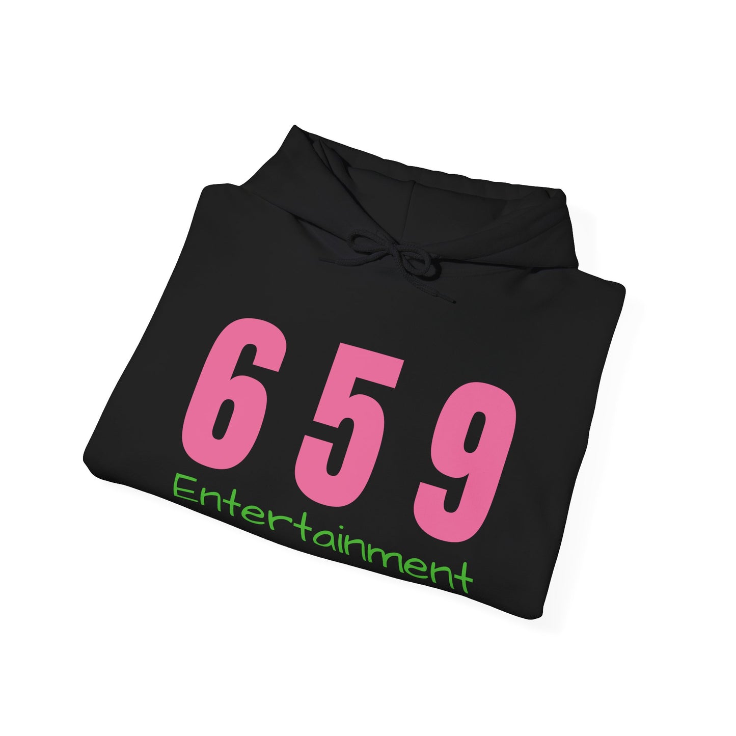 659 Wanda Unisex Heavy Blend™ Sweatshirt (Black/Pink)