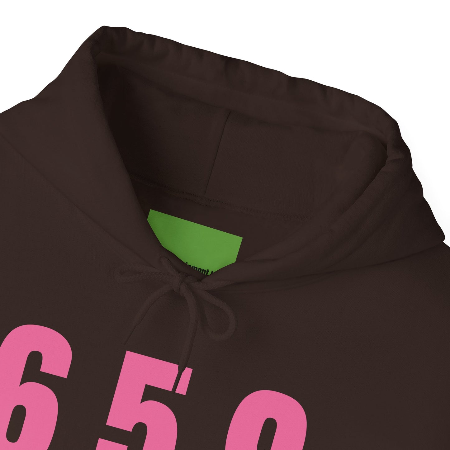 659 Dark Chocolate Cherry Unisex Heavy Blend™ Sweatshirt (Dark Chocolate/Pink)