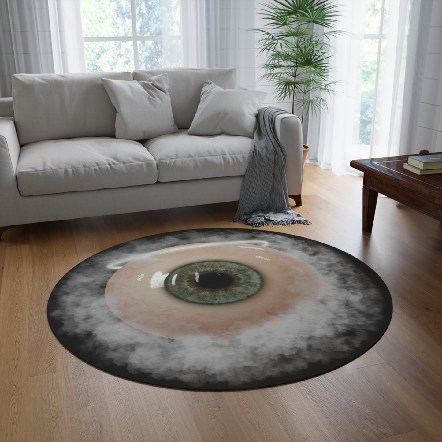 659 Saint Eye Round Rug