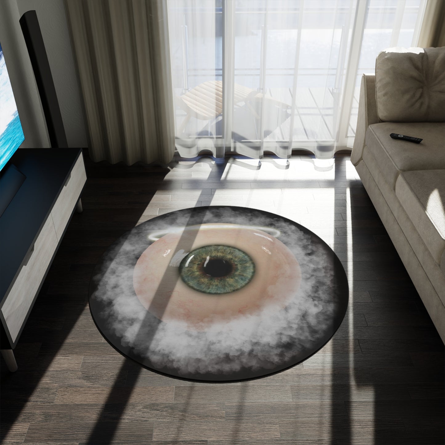 659 Saint Eye Round Rug