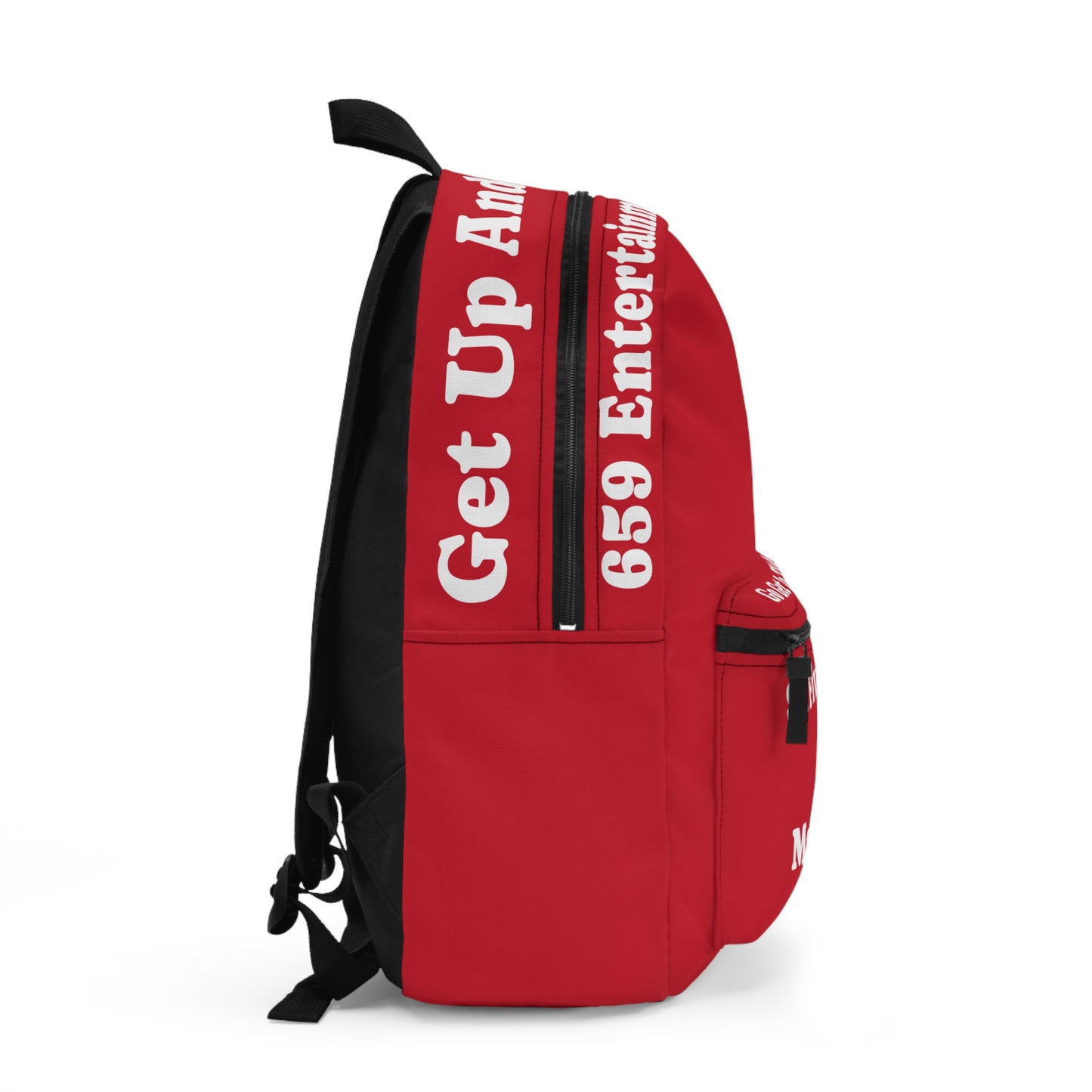 659 'Go Get The Bag' Backpack Red