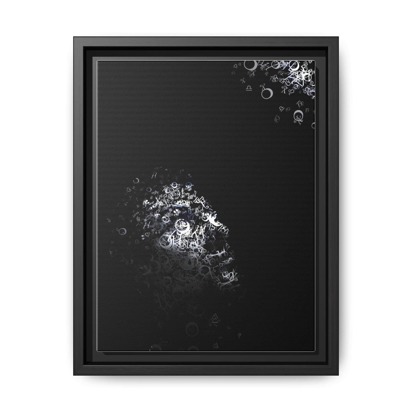 Matte Canvas, Framed (Multi-color)