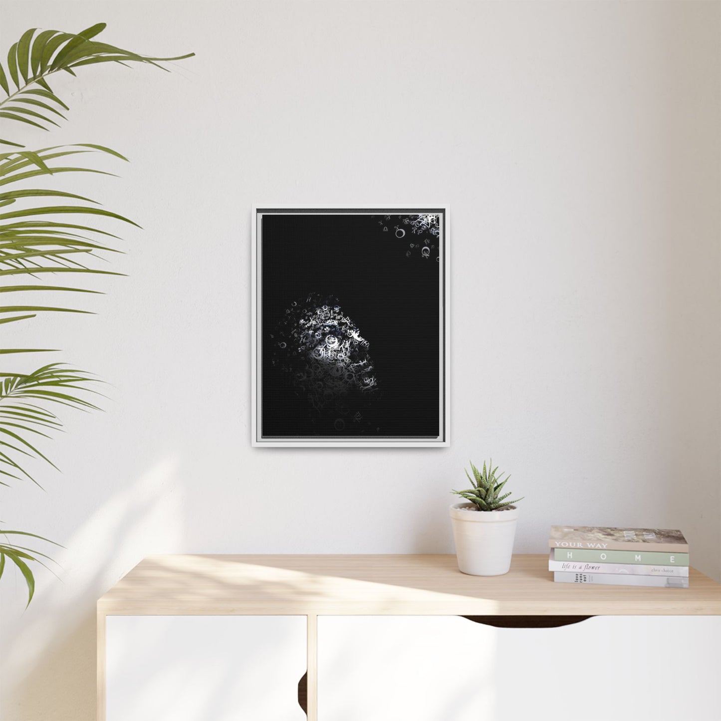 Matte Canvas, Framed (Multi-color)