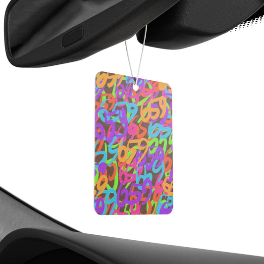 659 Graffiti Car Air Freshener