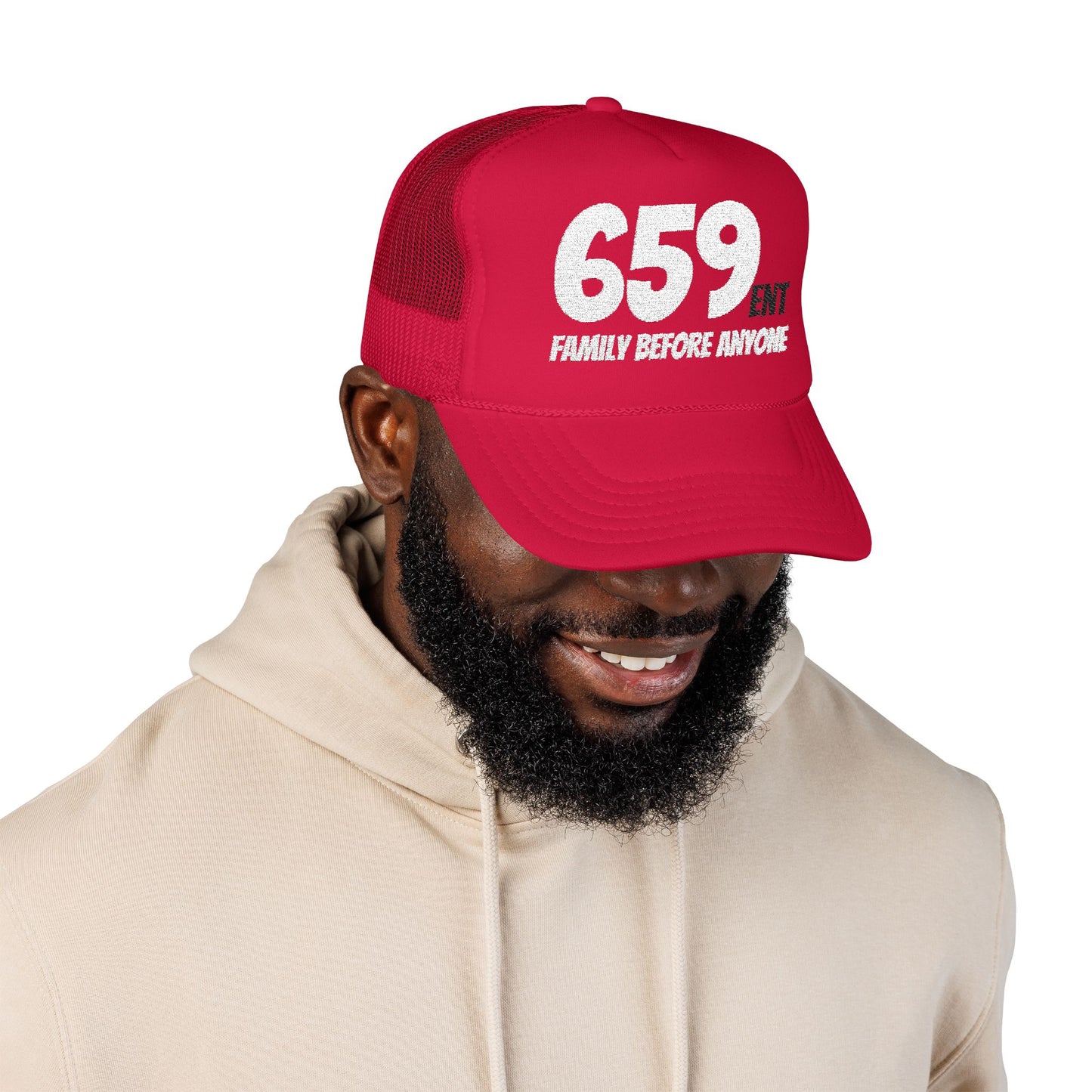 659 Family Before Anyone Trucker (Embroidery)