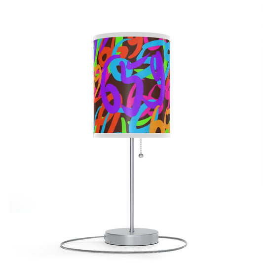 659 Graffiti Lamp on a Stand, US|CA plug