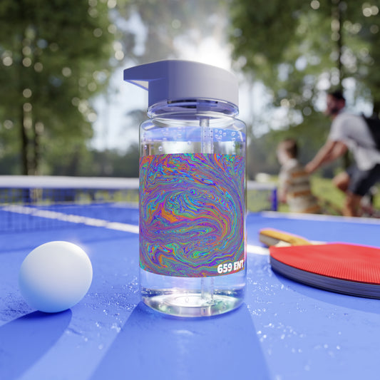 659 Royal Swirl Water Bottle