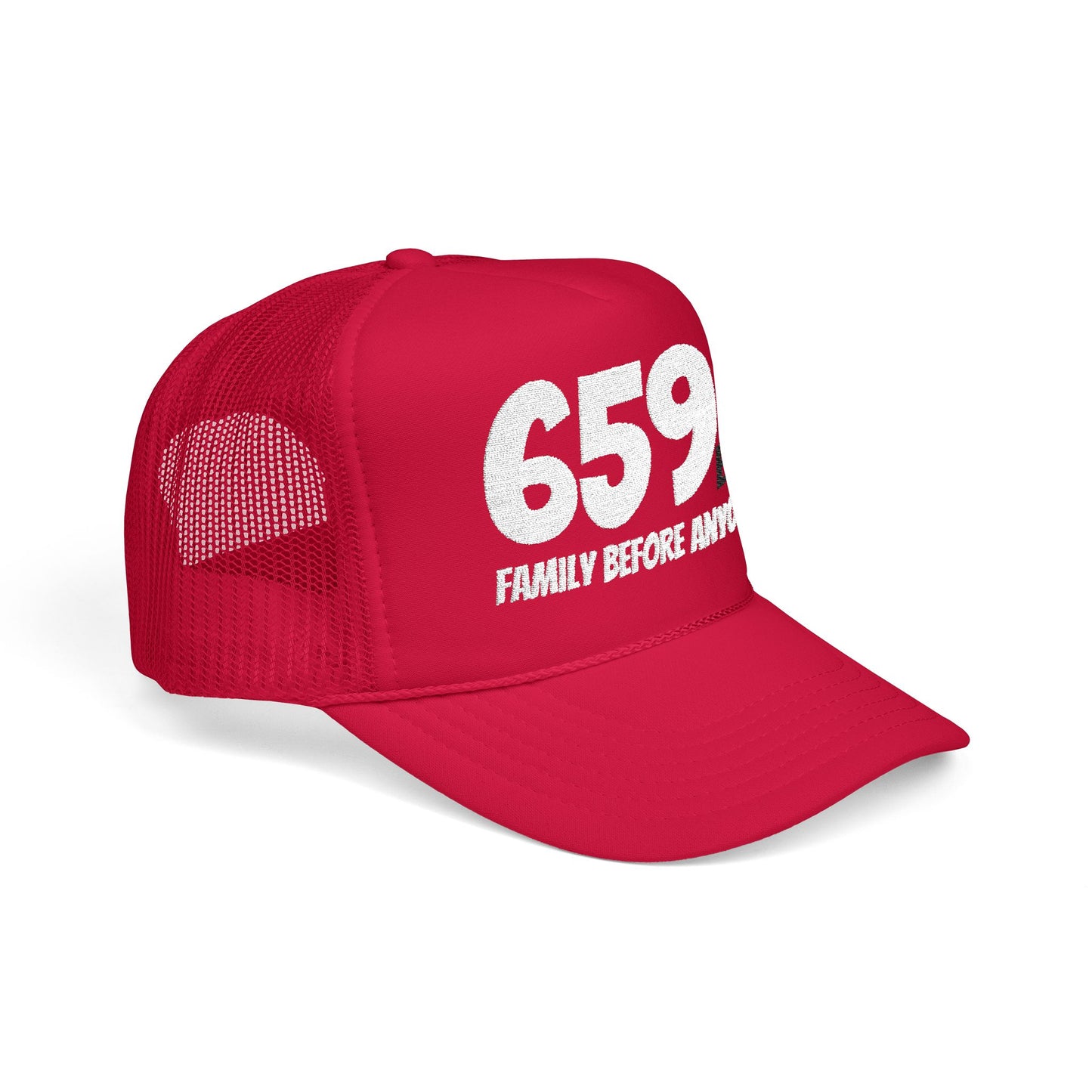 659 Family Before Anyone Trucker (Embroidery)