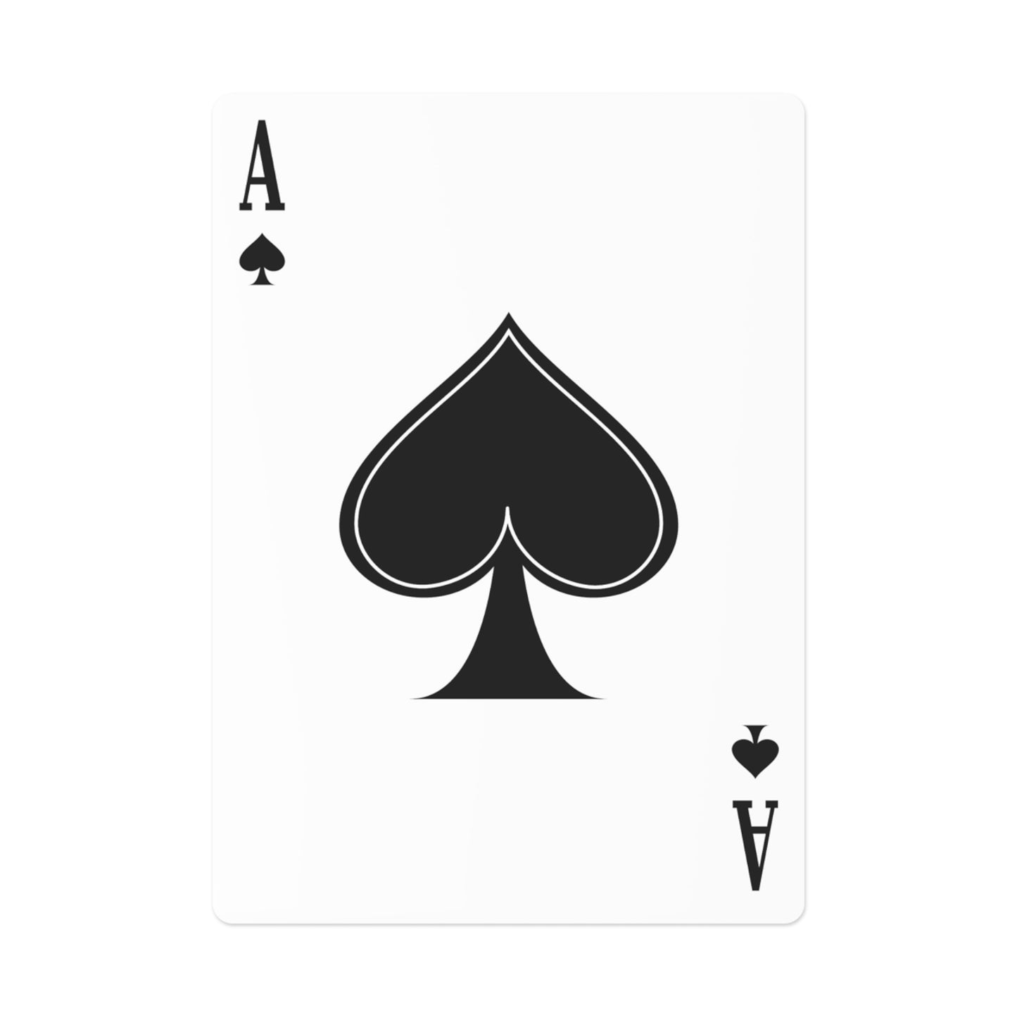 659 Graffiti Poker Cards (Brown)