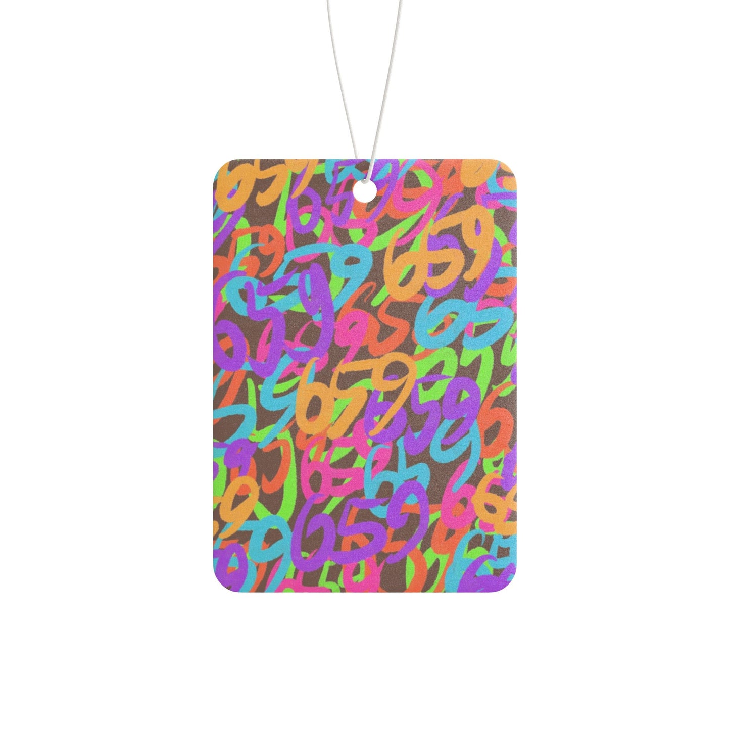659 Graffiti Car Air Freshener