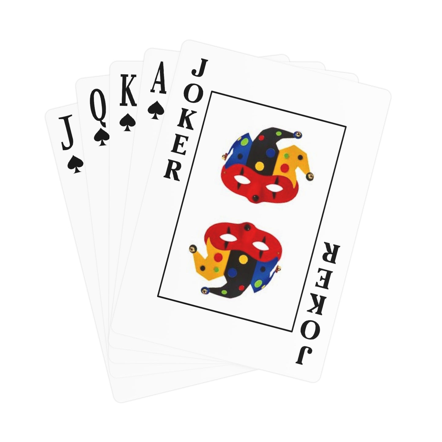 659 Graffiti Poker Cards (Brown)